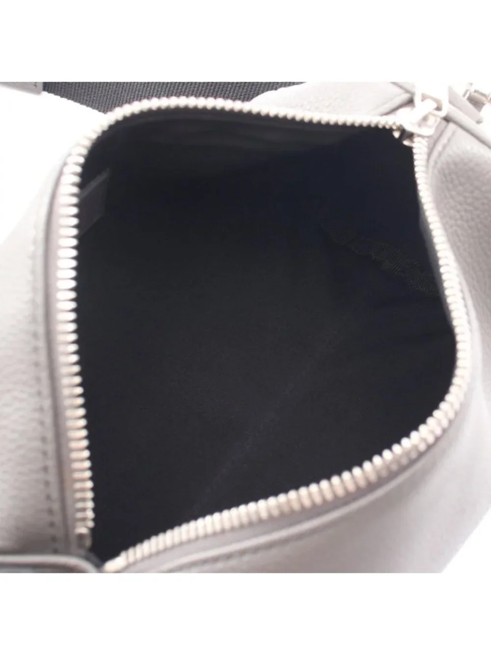 Dior Homme Shoulder Bag Atelier Lola Gray Leather Logo